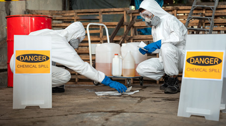 Biohazard Cleanup in Houston, TX | Frontier Services Group