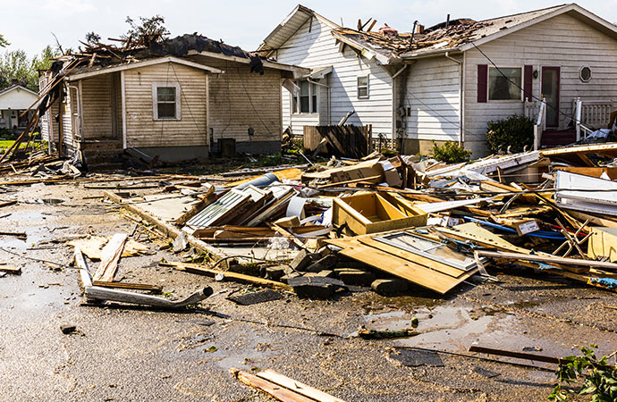 Hurricane Damage Restoration Service in Houston, TX | Frontier
