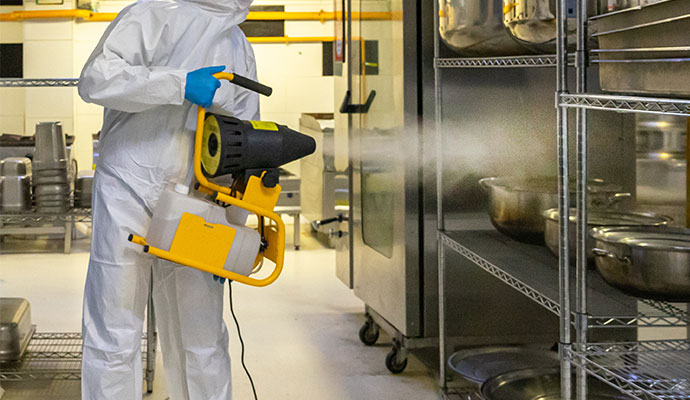 Commercial disinfection service
