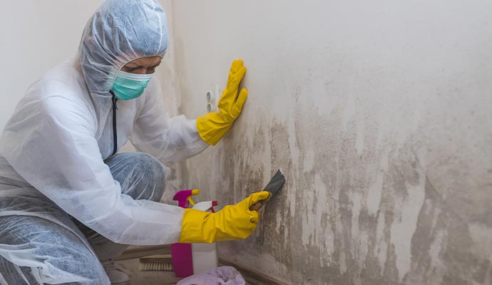 Professional mold removing service